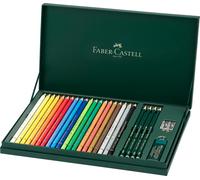 Faber-Castell Art & Graphic Polychromos Colour Pencil, Gift Set, Mixed