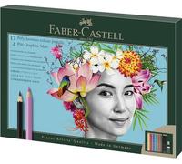 Faber-Castell Art & Graphic Polychromos Colour Pencil, Gift Set, Mixed Media Multicoloured, Polychromos Gift Set, For Art, Craft, Drawing, Sketching, Home, School, University, Colouring