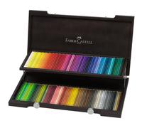 Faber Castell Polychromos Pencil - 120 Colour - Wooden Box