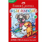 Faber-Castell Aussie Animals Colouring Book A4 20 Pages (84-010182)