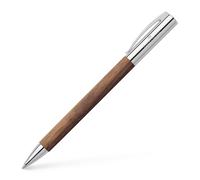 FABER-CASTELL Ballpoint Pen, Oil-based Ink, Ambition, Walnut, 148531