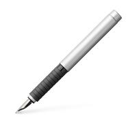 Faber-Castell Basic Metal Fountain Pen Matt M Nib silver matt Fountain pen nib M