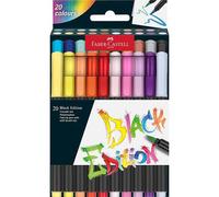 Faber Castell Black Edition 116452 Marker Pen 20 Units