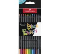 Faber-Castell Black Editition 12 x Colour Pencils