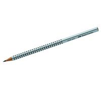 Faber-Castell Blacklead Pencil GRIP 2001 - 2H Pack Of 12, Silver