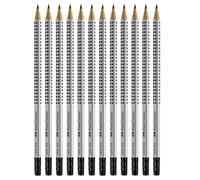 Faber-Castell Blacklead Pencil GRIP 2001 HB With Eraser Tip Pack Of 12