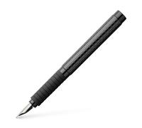 Faber-Castell Carbon BASIC Black Fountain Pen with Extra-Fine Nib Black Fountain