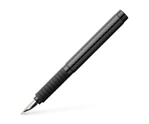 Faber-Castell Carbon BASIC Black Fountain Pen with Extra-Fine Nib