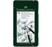 Faber-Castell Castell Graphite Pencils 9000-Art-8b-2h Set