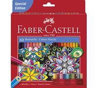 Faber-Castell Castle 111224 Hexagonal Colouring Pencils - Pack of 24, Buntstifte, 1