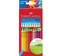 Faber Castell Colored Pencils 2001 Colour Grip 24 Colors In Cardboard Box