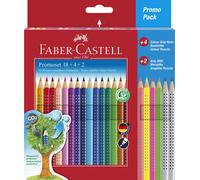 Faber-Castell Colour Grip Promotion Set of 24 26 count (Pack of 1) 18+4+2 promos