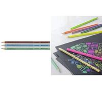 Faber-Castell Colour Pencil Colour Grip Green Metallic