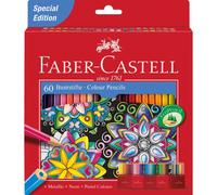 Faber-Castell Colouring Pencils - Assorted Colours - Pack of 60
