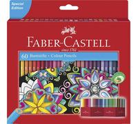 Faber-Castell - Colouring Pencils - Pack of 60 Assorted Colours