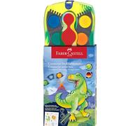 Faber-Castell Connector paint box 12 colours dinosaur