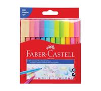 Faber-Castell Connector Pen Marker 12pcs (Pastel & Neon)
