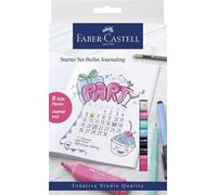 Faber-Castell Creative Studio Bullet Journaling Starter Set, Multicoloured, 9 Pieces, For Art, Craft, Drawing, Sketching, Home, School, University, Colouring