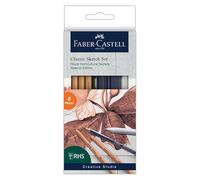 Faber-Castell Creative Studio Classic Sketch Set, RHS Special Edition, For Art, Craft, Drawing, Sketching, Hatching, Home, School, University, Colouring