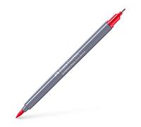 Faber-Castell Marker Goldfaber Aqua Dual – Brilliant Red, Single, for Art & Craft