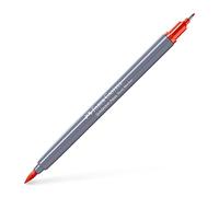 Faber-Castell Creative Studio Goldfaber Aqua Dual Marker, Dark Cadmium Orange, Single Marker, Art, Craft, Drawing, Sketching, Home, School, University, Colouring