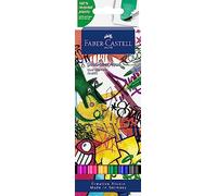 Faber-Castell Creative Studio Goldfaber Aqua Dual Marker, Graffiti, Wallet of 3, Art, Craft, Drawing, Sketching, Home, School, University, Colouring