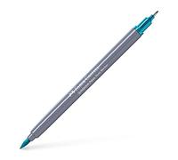 Faber-Castell Creative Studio Goldfaber Aqua Dual Marker, Light Cobalt Turquoise, Single Marker, For Art, Craft, Drawing, Sketching, Home, School, University, Colouring