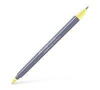 Faber-Castell Creative Studio Goldfaber Aqua Dual Marker, Light Yellow Glaze, Single Marker, For Art, Craft, Drawing, Sketching, Home, School, University, Colouring