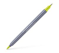 Faber-Castell Creative Studio Goldfaber Aqua Dual Marker, Lime, Single Marker, For Art, Craft, Drawing, Sketching, Home, School, University, Colouring
