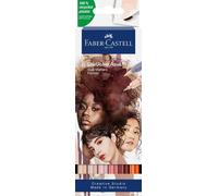 Faber-Castell Creative Studio Goldfaber Aqua Dual Marker, Portrait, Wallet of 6