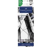 Faber-Castell Creative Studio Goldfaber Aqua Dual Marker, Shades of grey, Wallet Of 0, For Art, Craft, Drawing, Sketching, Home, School, University, Colouring