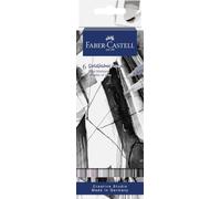 Faber-Castell Creative Studio Goldfaber Aqua Dual Marker, Shades of grey, Wallet Of 0, For Art, Craft, Drawing, Sketching, Home, School, University, Colouring