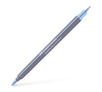 Faber-Castell Creative Studio Goldfaber Aqua Dual Marker, Sky Blue Pastel, Single Marker, For Art, Craft, Drawing, Sketching, Home, School, University, Colouring