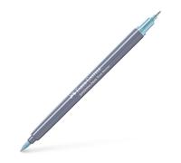 Faber-Castell Creative Studio Goldfaber Aqua Dual Marker, Water Blue, Single Marker, Art, Craft, Drawing, Sketching, Home, School, University, Colouring