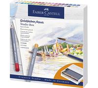 Faber-Castell Creative Studio Goldfaber Aqua Watercolour Pencils, Multicoloured Single Pencil, for Art, Craft, Drawing, Sketching, Home, School, University, Colouring