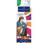 Faber-Castell Creative Studio Goldfaber Sketch Marker Pen Set - Manga (6pk)