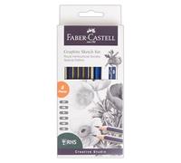 Faber-Castell Creative Studio Graphite Sketch Set, RHS Special Edition, For Art, Craft, Drawing, Sketching, Hatching, Home, School, University, Colouring