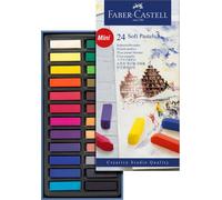 Faber-Castell : Square Soft Pastel : Half Stick : Set of 24
