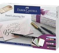 Faber-Castell Creative Studio Hand Lettering Gift Set, Multicoloured, 12 Pieces, For Art, Craft, Drawing, Sketching, Home, School, University, Colouring