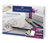 Faber-Castell Creative Studio Hand Lettering Gift Set, Multicoloured, 12 Pieces, For Art, Craft, Drawing, Sketching, Home, School, University,