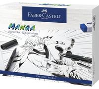 Faber-Castell Creative Studio Manga Starter Set, Multicoloured, For Art, Craft,