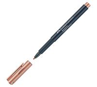 Faber-Castell Creative Studio Metallics Marker, Copper Canama, Single Marker, Art, Craft, Drawing, Sketching, Home, School, University, Colouring