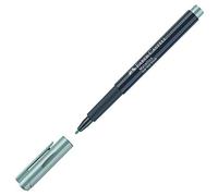 Faber-Castell Creative Studio Metallics Marker, Ice Ice Blue, Single Marker, For Art, Craft, Drawing, Sketching, Home, School, University, Colouring