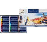 Faber-Castell Creative Studio Oil Pastels, Multicoloured, Cardboard Wallet Of 36, For Art, Craft, Drawing, Sketching, Home, School, University, Colouring