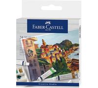 Faber-Castell Creative Studio Oil Colours, 24X 20ml Tubes, Multicoloured, , For Art, Craft, Drawing, Sketching, Home, School, University, Colouring