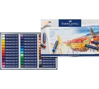 Faber-Castell Creative Studio Oil Pastels, Multicoloured, Cardboard Wallet of 36, for Art, Craft, Drawing, Sketching, Home, School, University, Colouring