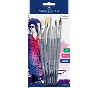 Faber-Castell Creative Studio Paint Brush Set (6pc)