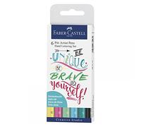 Faber Castell Fabercastell Pitt 6 Creativ Letterings Multicolor Kids
