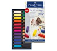 Faber-Castell Creative Studio Soft Pastel Crayons - , 24er Etui