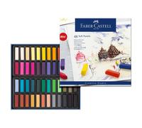 Faber-Castell Creative Studio Soft Pastels 48 Half Stick Set Assorted FC128248